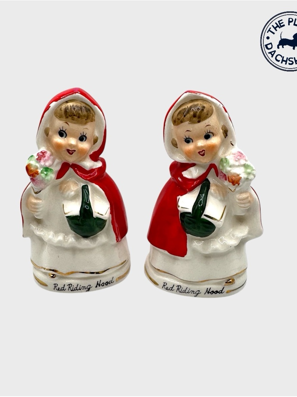 Vintage Relco Red Riding Hood Shakers